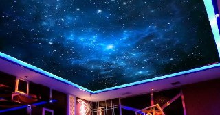 Натяжной потолок звездное небо Йошкар-Ола, цена от 5195 руб.